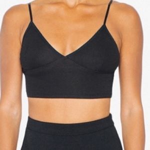American Apparel black bralette